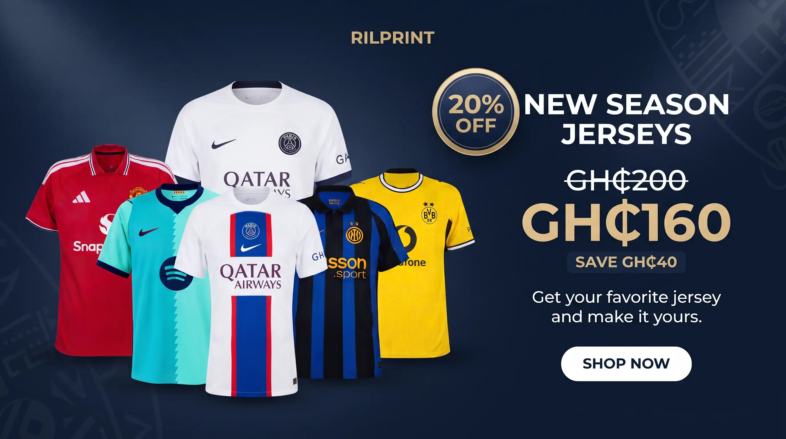 Shop RILPRINT jerseys