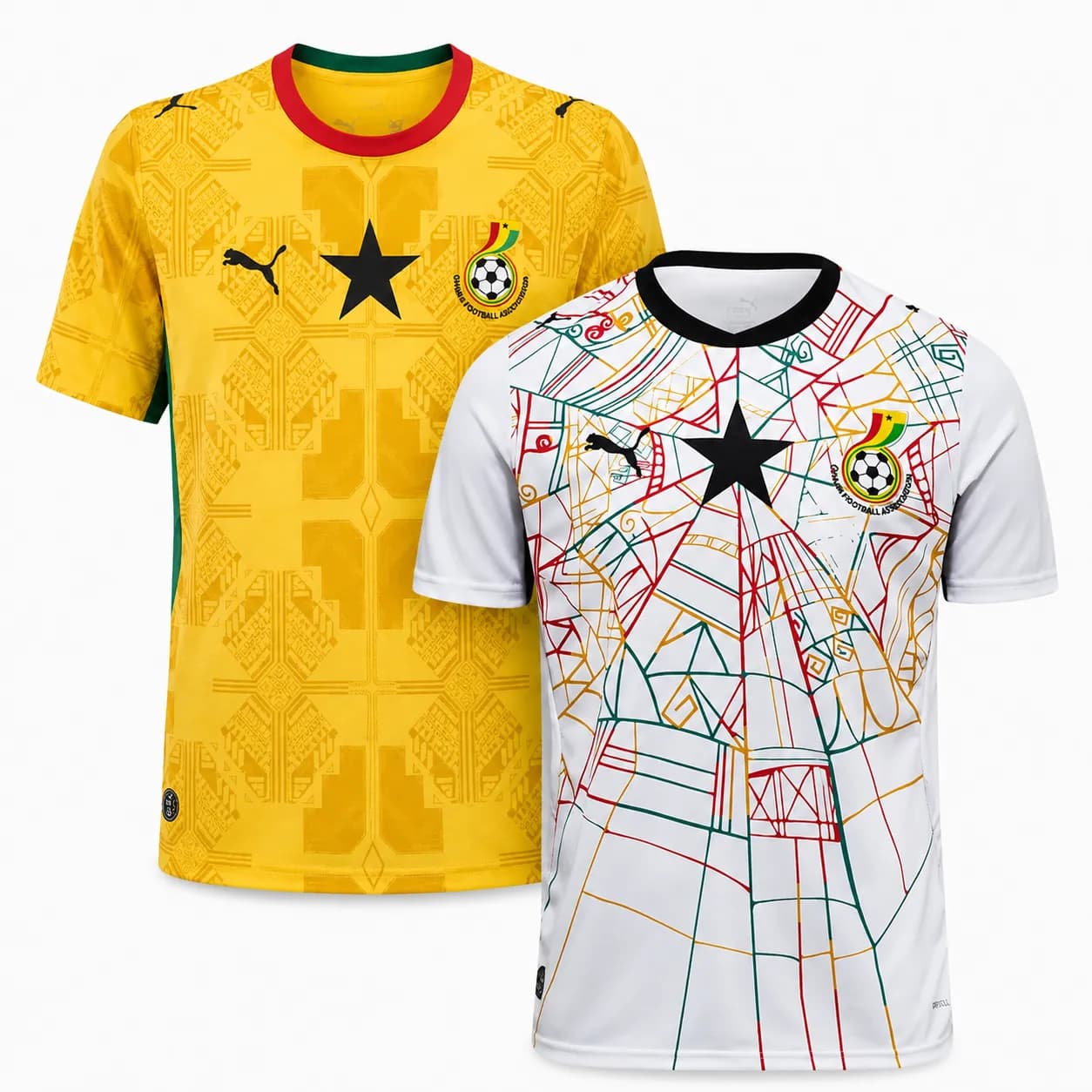 Ghana 2025/2026 home & away jersey